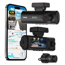 Eagle-F3 Dash Cam 4K Tripla