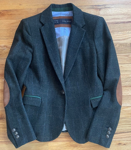 Blazer zara vintage 100 lana - 100%,