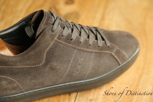 Tod tods grigio scamosciato - tods,