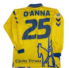 MAGLIA CALCIO AC CHIEVO VERONA D'ANNA MATCH WORN PREPARATA INDOSSATA 2000/01