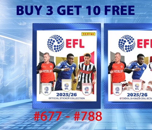 Collezione figurine panini efl - figurine,