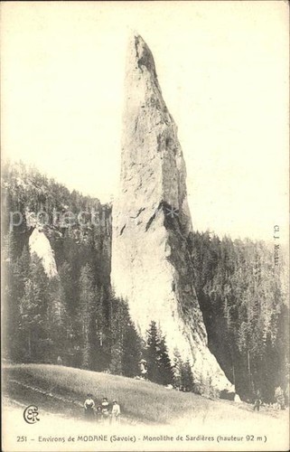 Modane monolithe sardieres - monolithe,