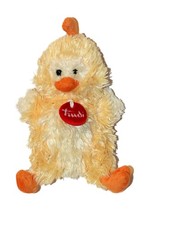 Doudou peluche poussin jaune