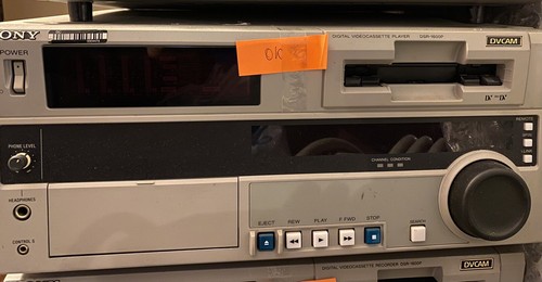 Sony dsr 1600p - sony,