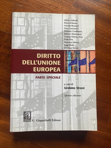 Diritto dell unione europea - dell'unione,