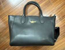 Black Leather Insulated Wine