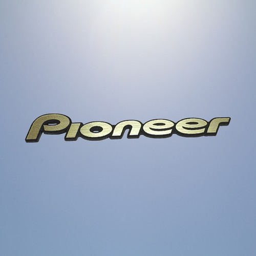 Pioneer 35x5mm badge emblem - pioneer,