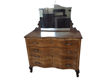 CASSETTONE IN RADICA COMPLETO DI SPECCHIERA MODERNARIATO EPOCA 900'