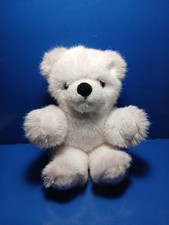 "TRUDI" peluche Orso, colore bianco, altezza 17 cm.