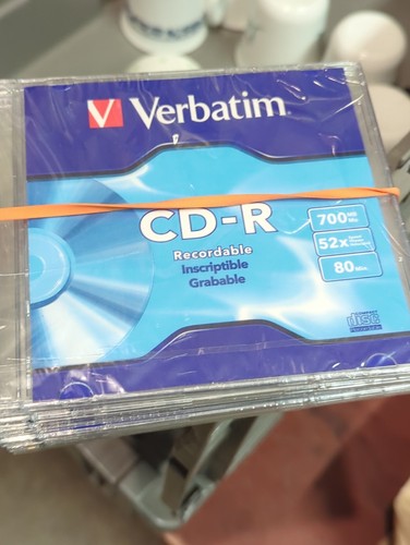 Verbatim musica dischi - verbatim, 3x