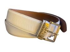 Cintura Moschino in pelle