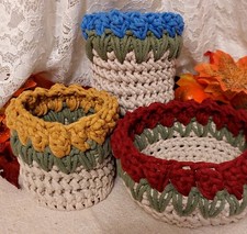 3 Pc Cestini Portaoggetti