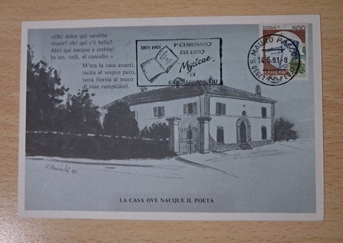 Busta francobollo annullo - francobollo,