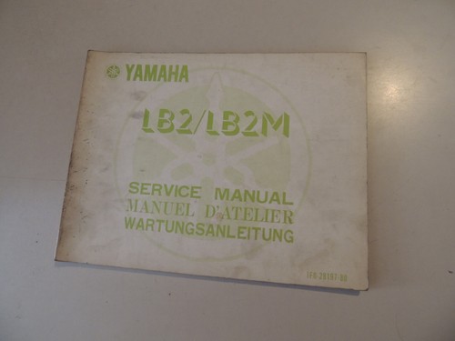 Yamaha lb2 m chappy - m, 50cc