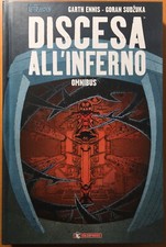 Discesa all’inferno Cartonato Garth Ennis Saldapress Firmato da Goran Sudzuka