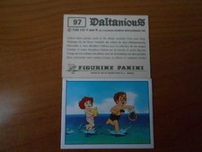 figurina DALTANIOUS n.97- ED. PANINI 1981 completa di velina