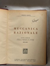 MECCANICA RAZIONALE 1947 RILEGATO