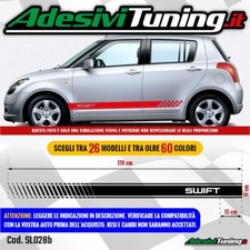 Kit 2 Adesivi Strisce Laterali