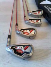 Golf set 4 ferri usati : pitch, ferro 7-8-9 con sacca