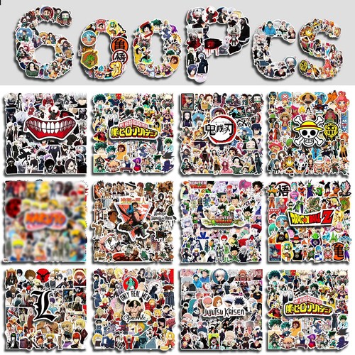 600 pcs anime - anime, stickers