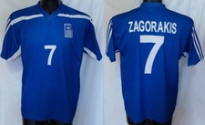 MONDO REPLICA VINTAGE MAGLIA GRECIA 2004  T. ZAKORAKIS # 7 TG. XL NON ORIGINALE
