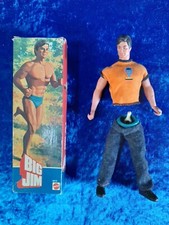 BJ2 Big Jim made in Italy standard box 1971 Vintage action figure oufit blu 1980