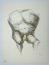 Gustav Seitz: litografia a