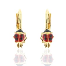 Ladybug Girl Earrings in