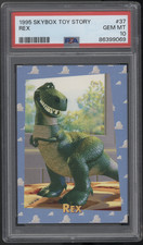 Skybox Toy Story #37 Rex PSA