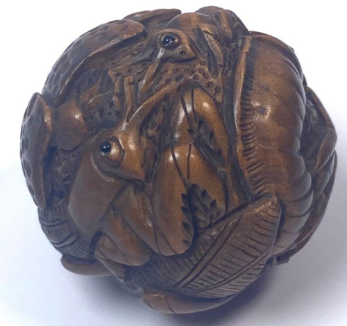 Netsuke rotondo antichi