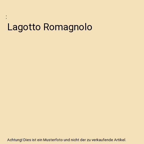 Lagotto romagnolo - lagotto,