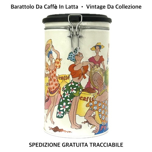 Barattolo latta caffè - in, da