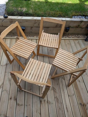 Set sedie pieghevoli stile - set,