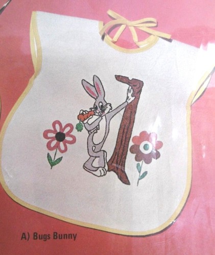 1971 bugs bunny - bugs, bib