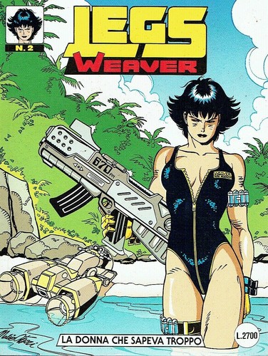 Fumetto legs weaver - weaver, bonelli