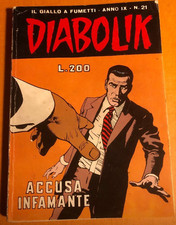 DIABOLIK  Prima Edizione Anno