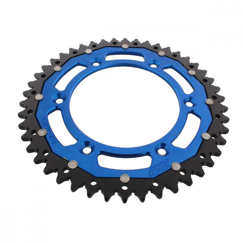 Pignone alluminio blu denti - alluminio,