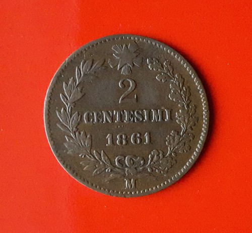 Centesimi 1861 x191 - centesimi,