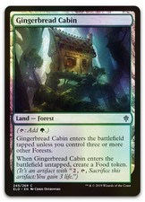Gingerbread Cabin #245 (Foil)