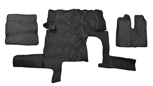Tappetini eco pelle - in, nera