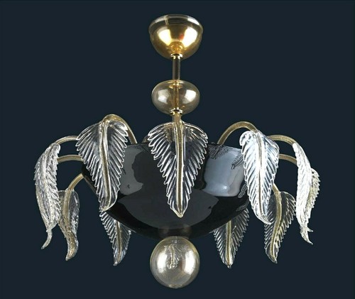 Lampadario classico vetro - lampadario, in