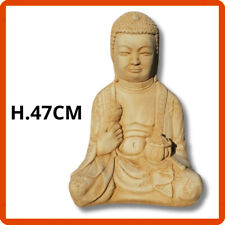 Statua da giardino zen per esterno scultura Buddha cemento marmo no pietra H47CM