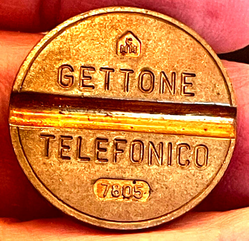 Italy phone token gettone - phone,