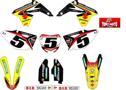Kit grafiche adesivi suzuki - grafiche,