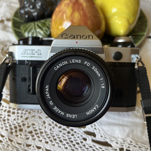 Canon ae1 programm objectif - canon,