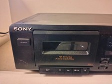 elettronica hi fi lettore cassette  doppia piastra sony 