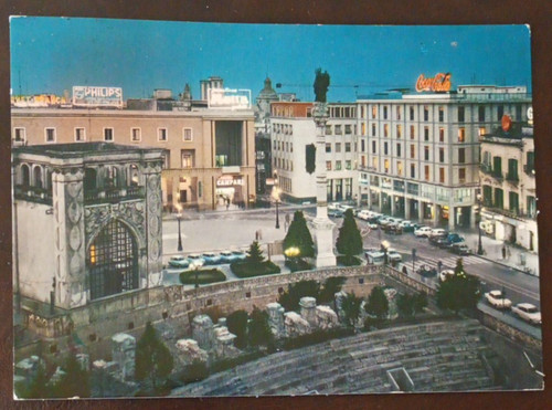 Cartolina lecce piazza - cartolina,