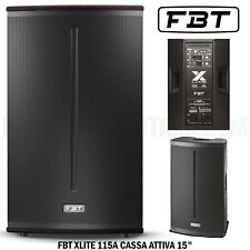 FBT Xlite 115A Cassa Audio Attiva 15" Pollici 1500 WATT Professionale + BT