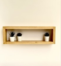 Mensola legno rettangolare