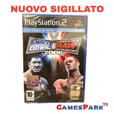 SmackDown vs Raw 2006 ps2 playstation 2 gioco nuovo per Italiano pal